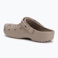 Crocs Classic Floral Cutout Clog infradito taupe 4