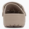 Crocs Classic Floral Cutout Clog infradito taupe 7