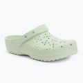 Crocs Classic Floral Cutout Clog infradito tinta giada
