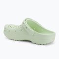 Crocs Classic Floral Cutout Clog infradito tinta giada 4