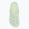 Crocs Classic Floral Cutout Clog infradito tinta giada 6