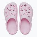 Crocs Classic Floral Cutout Clog rosa latte 2