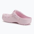 Crocs Classic Floral Cutout Clog rosa latte 4