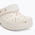 Crocs Classic Floral Cutout Clog Bambini Toddler infradito in gesso 8