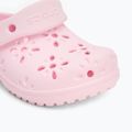 Crocs Classic Floral Cutout Clog Kids Toddler infradito rosa latte 8