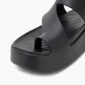 Infradito Crocs Getaway Platform Toe Loop donna nero 7