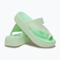 Infradito donna Crocs Getaway Platform Toe Loop jade tint 3