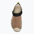 Sandali Crocs Swiftwater Mesh Deck da uomo color seppia 5