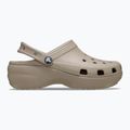Zoccoli donna Crocs Classic Platform Clog taupe 2