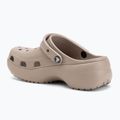 Zoccoli donna Crocs Classic Platform Clog taupe 4