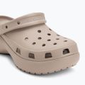 Zoccoli donna Crocs Classic Platform Clog taupe 8