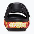 Crocs Crocband Cruiser Flames nero, sandali per bambini 3