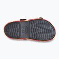 Crocs Crocband Cruiser Flames nero, sandali per bambini 4