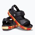 Crocs Crocband Cruiser Flames nero, sandali per bambini 6