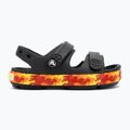 Crocs Crocband Cruiser Flames nero, sandali per bambini 2