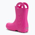 Stivali da pioggia per bambini Crocs Handle It Rain Boot Kids pink crush 3