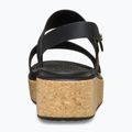 Sandali Crocs Brooklyn Cork Low Wedge donna nero/nero 3