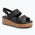 Sandali Crocs Brooklyn Cork Low Wedge donna nero/nero