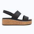 Sandali Crocs Brooklyn Cork Low Wedge donna nero/nero 2