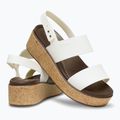 Sandali Crocs Brooklyn Cork Wedge Low da donna in gesso 6