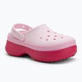 Zoccoli Crocs Classic Stacked Clog dragon fruit 2