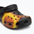 Ciabatte per bambini Crocs Flaming Bball Clog Kids black 8