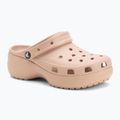 Ciabatte donna Crocs Classic Platform Clog pink caramel