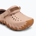 Zoccoli Crocs Echo Gum Ro Clog pink caramel 8