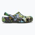 Ciabatte Crocs Classic Painted Floral black sand 10