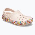 Zoccoli per bambini Crocs Classic Beaded Band Clog Kids quartz 9