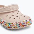 Zoccoli per bambini Crocs Classic Beaded Band Clog Kids quartz 8