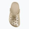 Ciabatte per bambini Crocs Classic Chunky Glitter sandstone 6
