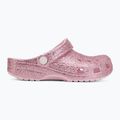 Ciabatte per bambini Crocs Classic Chunky Glitter pink milk 3