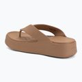 Infradito da donna Crocs Gateway Platform milk chocolate 3