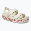 Sandali per bambini Crocs Crocband Cruiser Glow Confetti Band summit white/guava