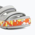 Sandali per bambini Crocs Crocband Cruiser Glow Confetti Band atmosphere/flame 7