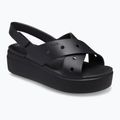 Sandali da donna Crocs Broklyn 4U Cross Strap black
