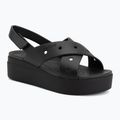Sandali da donna Crocs Broklyn 4U Cross Strap black