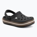 Ciabatte per bambini Crocs Crocband Gum black 2