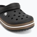 Ciabatte per bambini Crocs Crocband Gum black 8
