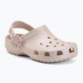 Ciabatte per bambini Crocs Classic Pearl Shine quartz 2