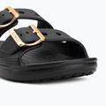 Ciabatte da donna Crocs Saturday Metallic Buckle black 7