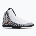 Nike Inflict 4 SE scarpa da wrestling bianco/university red/grigio lupo/antracite 2
