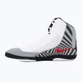 Nike Inflict 4 SE scarpa da wrestling bianco/university red/grigio lupo/antracite 2