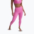 Leggings da donna Nike One a vita alta 7/8 rosa giocoso