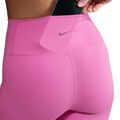 Leggings da donna Nike One a vita alta 7/8 rosa giocoso 5