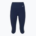 Leggings donna Nike One High Waisted Capri midnight navy/bianco 8