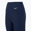 Leggings donna Nike One High Waisted Capri midnight navy/bianco 10