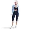 Leggings donna Nike One High Waisted Capri midnight navy/bianco 2