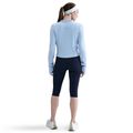 Leggings donna Nike One High Waisted Capri midnight navy/bianco 3